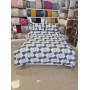 ETEHOMETEX %100 Pamuk Nevresim Takımı ÇİFT KİŞİLİK GEOMETRİK MAVİ 8696474232113